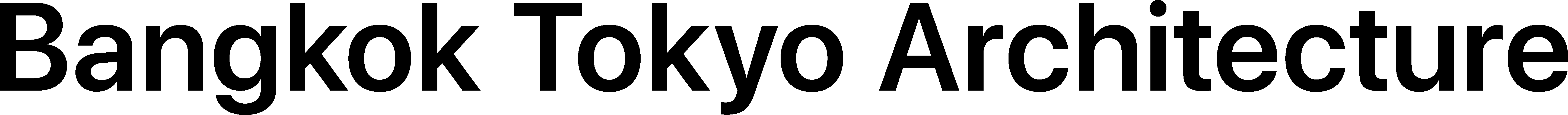 Bangkok Tokyo Architecture